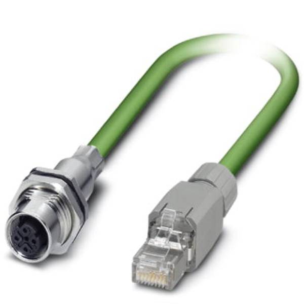 Phoenix Contact 1404367 M12 / RJ45 Patchkabel CAT 5e SF/UTP 0.50 m Grün  1 St.