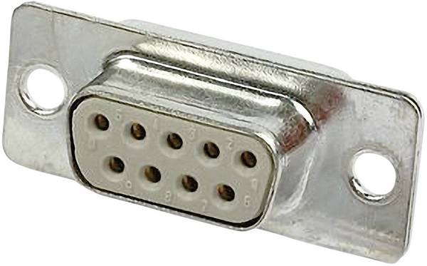 HARTING 09672094704 09672094704 D-SUB Buchsenleiste 180 ° Polzahl: 9 Lötkelch 1 St.