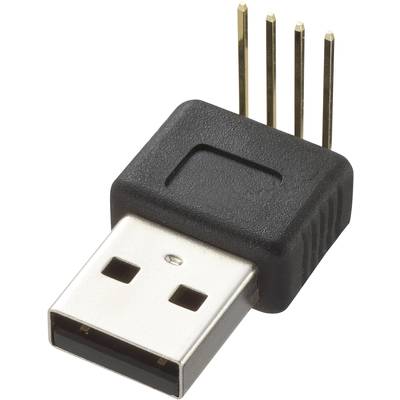 USB-Steckverbinder Printmontage Stecker, gewinkelt Typ A 90° USB-Stecker Typ A, 90° 774866  Inhalt: 1 St.