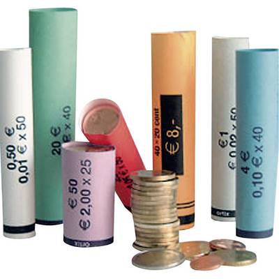 Papier-Münzhülsen für CC 202 VE=10 Sets