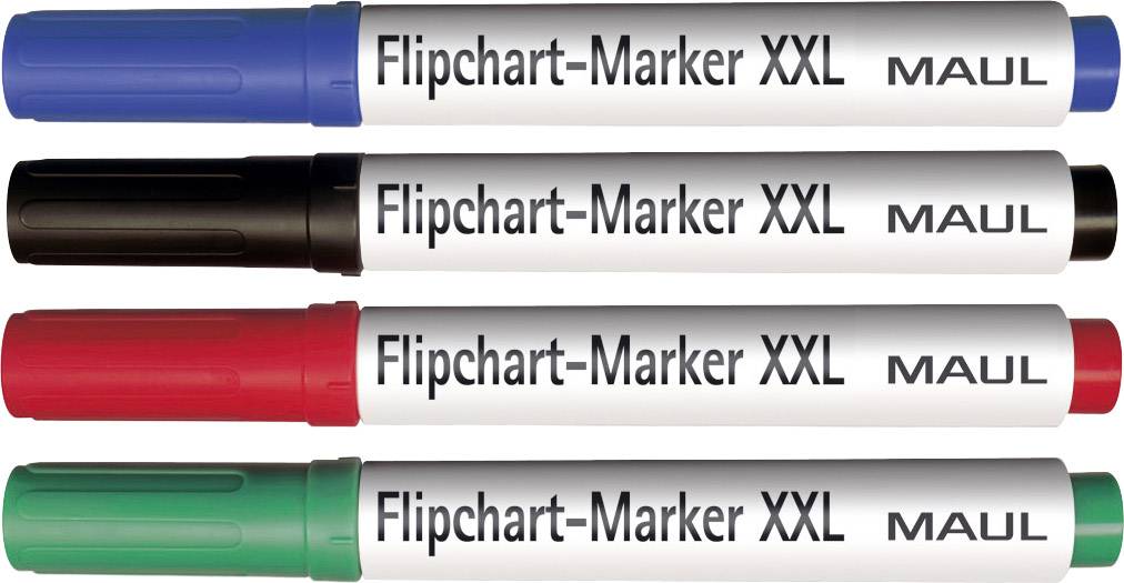Flipchart-Marker-Set XXL Keilspitze sortiert VE=4 Stück-0