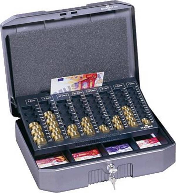 Durable 1782-57 Geldkassette (B x H x T) 352 x 120 x 276 mm Anthrazit
