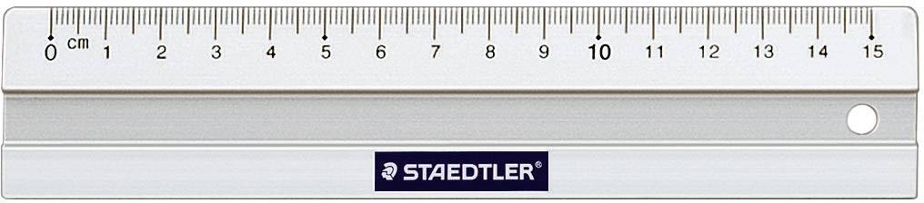 STAEDTLER Metall-Lineal, aus Aluminium, 150 mm (5653962)-0