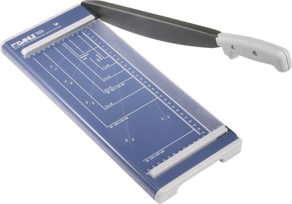 Dahle 502 Hebelschneider A4 Schnittleistung A4 80 g/m²: 8 Blatt Schnittleistung A4 70 g/m²: 8 Blatt