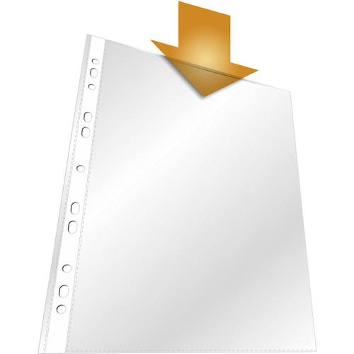 Durable Prospekthülle 2659 DIN A4 Polypropylen 0.045 mm Transparent 265919 100 St.