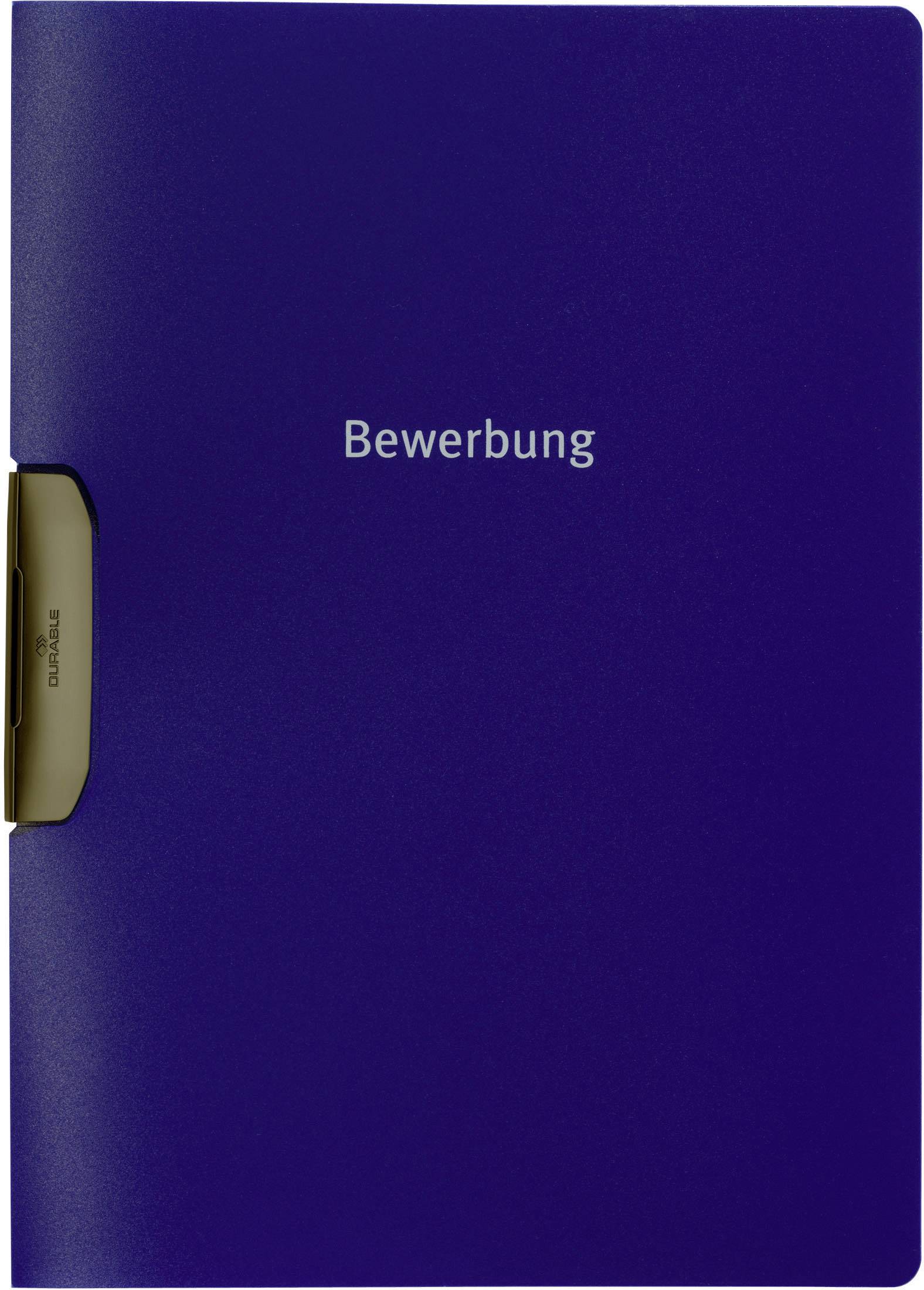Bewerbungsmappe DURASWING JOB A4 30Bl. d.blau-0