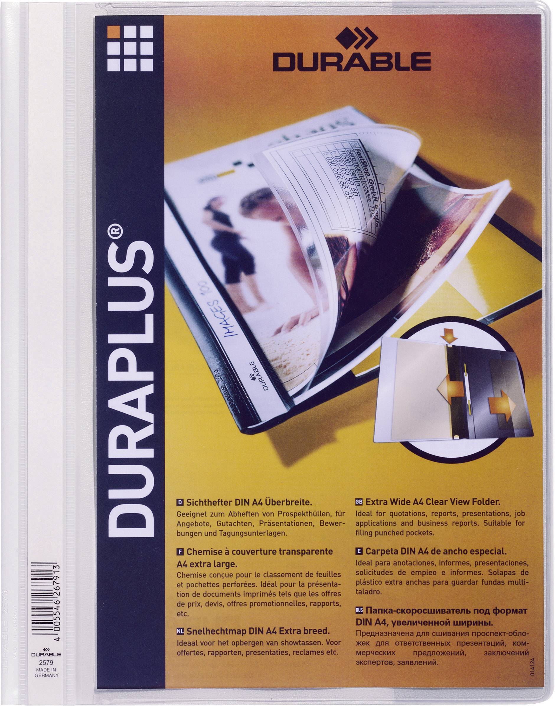 Angebotshefter DURAPLUS A4 weiß-0