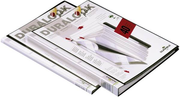Sichtbuch DURALOOK Plus DIN A4 9mm 10Hüllen PP sw