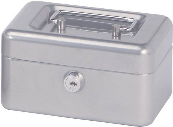 Maul 18280 Geldkassette (B x H x T) 152 x 81 x 125 mm Silber