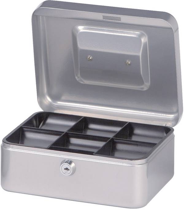 Maul 19200 Geldkassette (B x H x T) 200 x 90 x 170 mm Silber