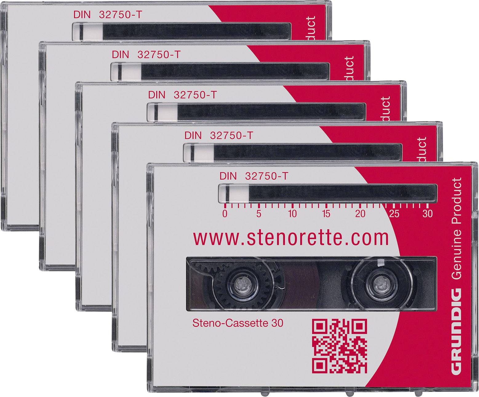 Diktierkassette Type 67 30min Steno 5 St./Pack.-0