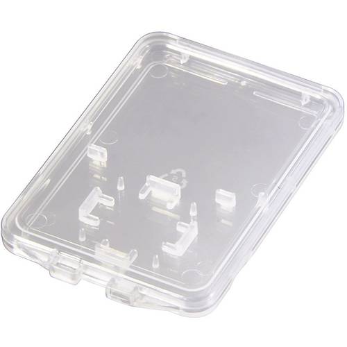 hama 00095947 Speicherkarten-Box DuoCase, Transparent