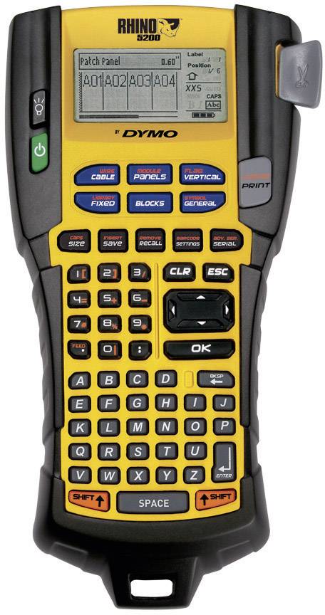 DYMO Rhino 5200 Beschriftungsgerät Geeignet für Schriftband: IND 6 mm, 9 mm, 12 mm, 19 mm-1