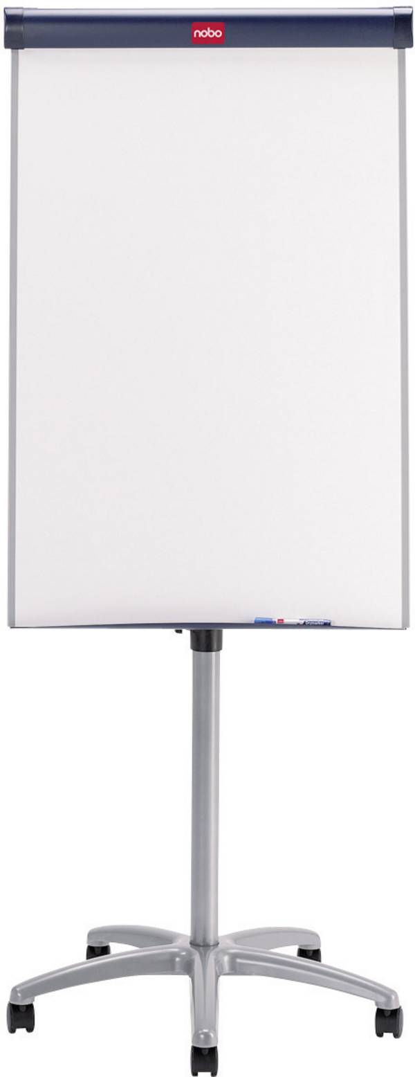 Flipchart Barracuda 68x100cm Sternfuß+5 Rollen silber