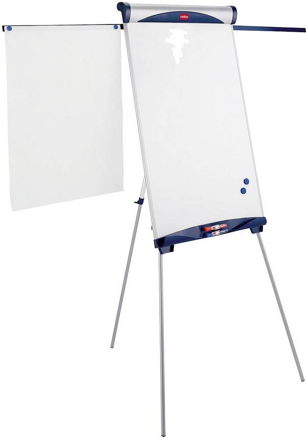 Flipchart Shark Dreibeinstativ silber
