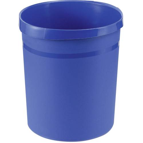 HAN Papierkorb GRIP 18190-14 18 l (Ø x H) 312 mm x 350 mm Polypropylen Blau 1 St.