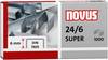 Novus Office 040-0158 Typ (Heftklammern): 24/6 Heftklammer 1000 St. Heftleistung: 30 Bl.
