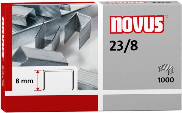 Heftklammer 23/8 verzinkt 1.000 St./Pack.