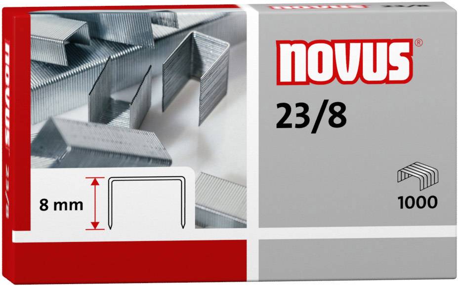Heftklammer 23/8 verzinkt 1.000 St./Pack.-0