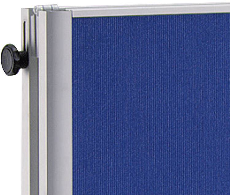 Moderationstafel professionell 150x120cm Textil/Whiteboard-4