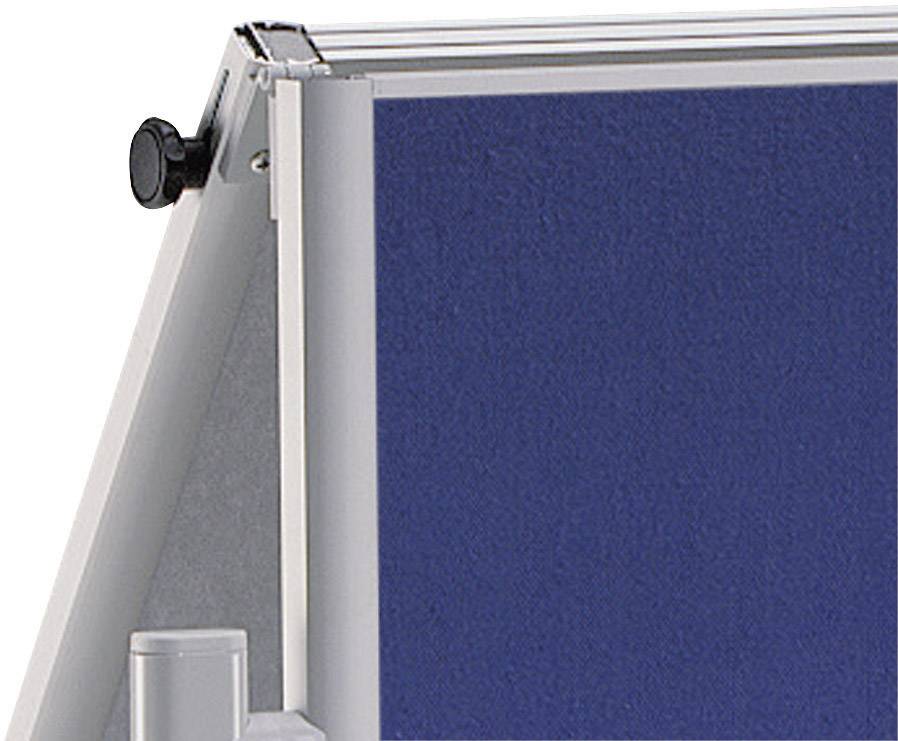 Moderationstafel professionell 150x120cm Textil/Whiteboard-5