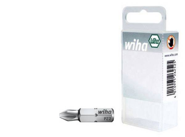 Wiha 24742 24742 Kreuzschlitz-Bit Antrieb: 1/4" (6.3 mm) Abtrieb: Kreuzschlitz Pozidriv PZ 2 25 mm