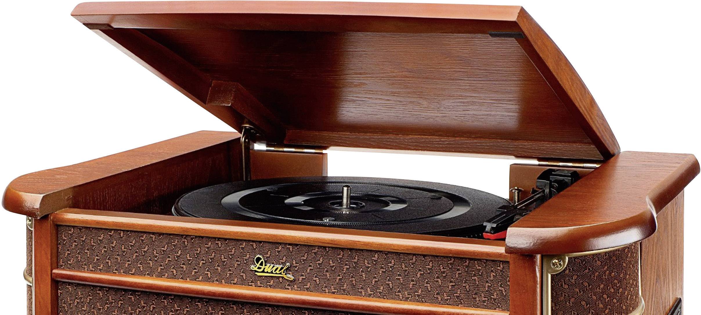 Dual NR 4 USB-Plattenspieler Riemenantrieb Holz-7