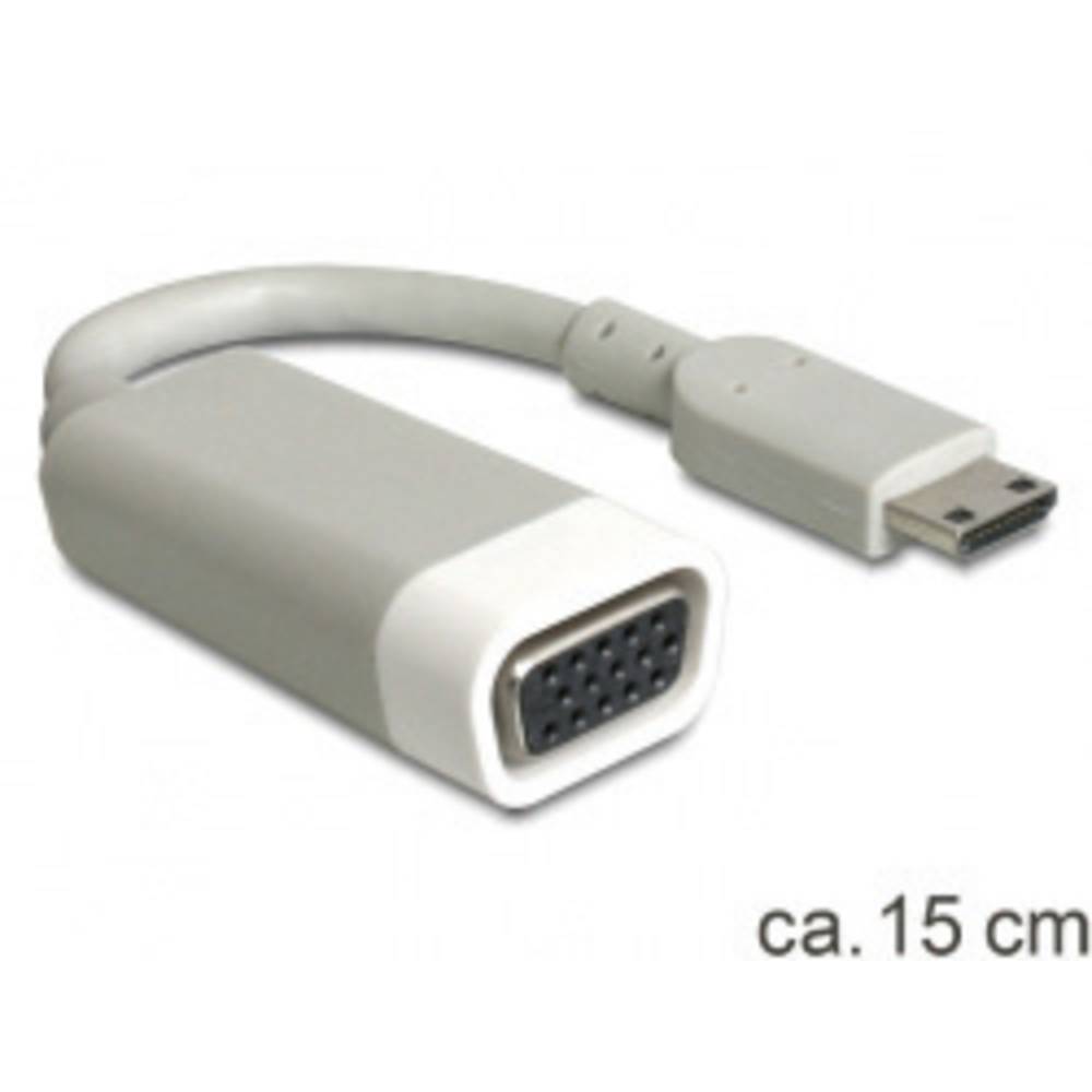 DeLOCK Adapter HDMI-mini C male VGA female (65471)