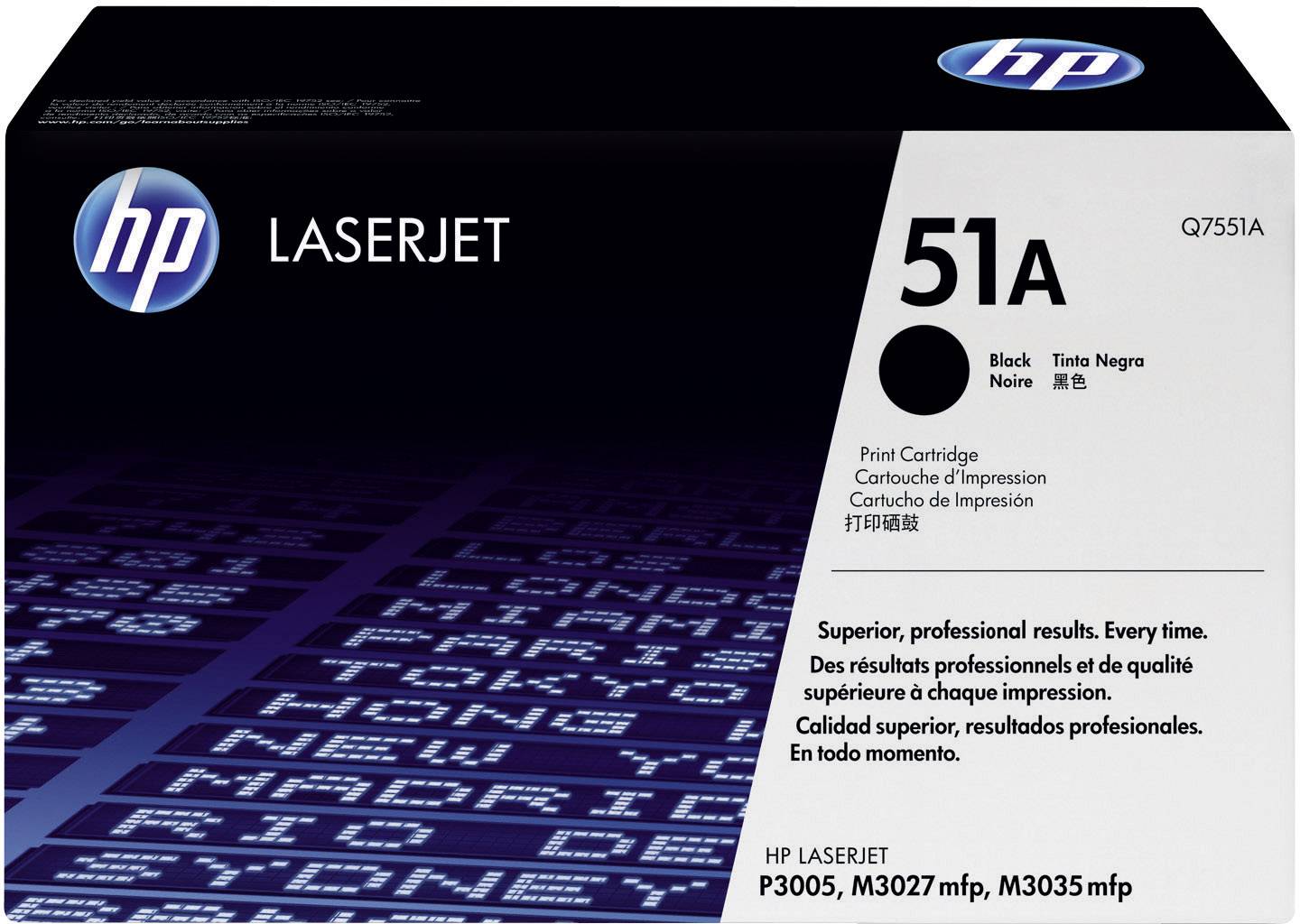 HP 51A - Schwarz - original - LaserJet - Tonerpatrone (Q7551A)