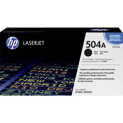 HP Toner 504A Original Schwarz 5000 Seiten CE250A