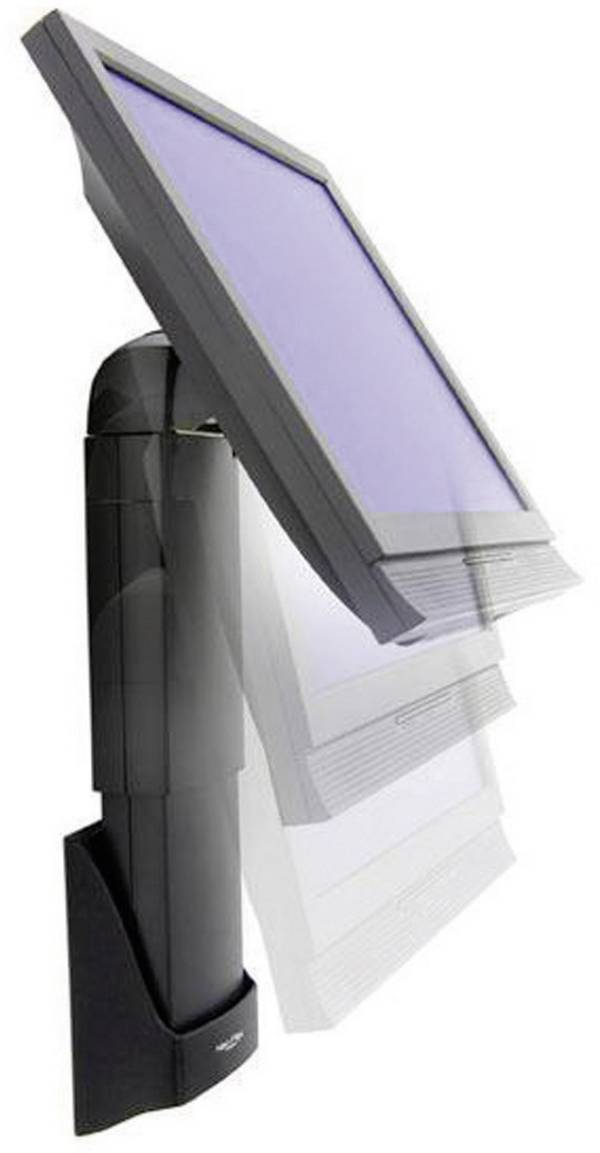 Ergotron Neo-Flex®  Monitor-Wandhalterung 1 Display(s) 38,1 cm (15") - 68,6 cm (27") Schwarz Neigbar, Schwenkbar, Rotierbar
