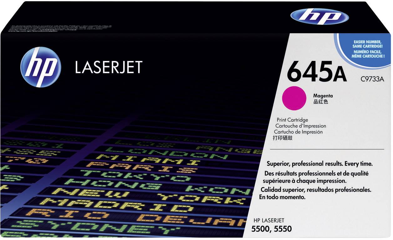 HP Toner 645A Original Magenta 12000 Seiten C9733A