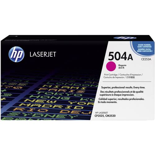 HP Toner 504A Original Magenta 7000 Seiten CE253A
