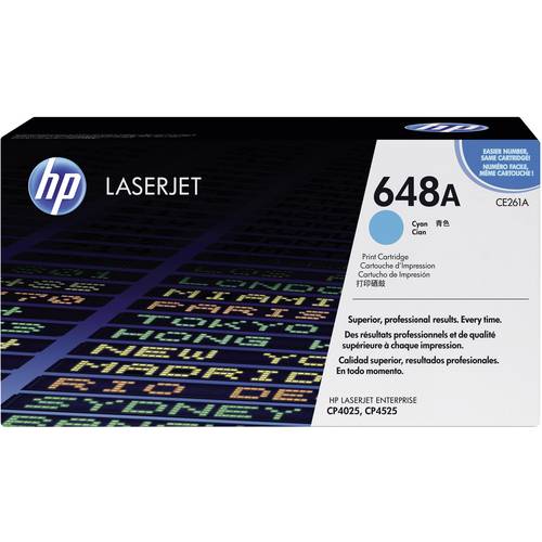 HP Toner 648A Original Cyan 11000 Seiten CE261A