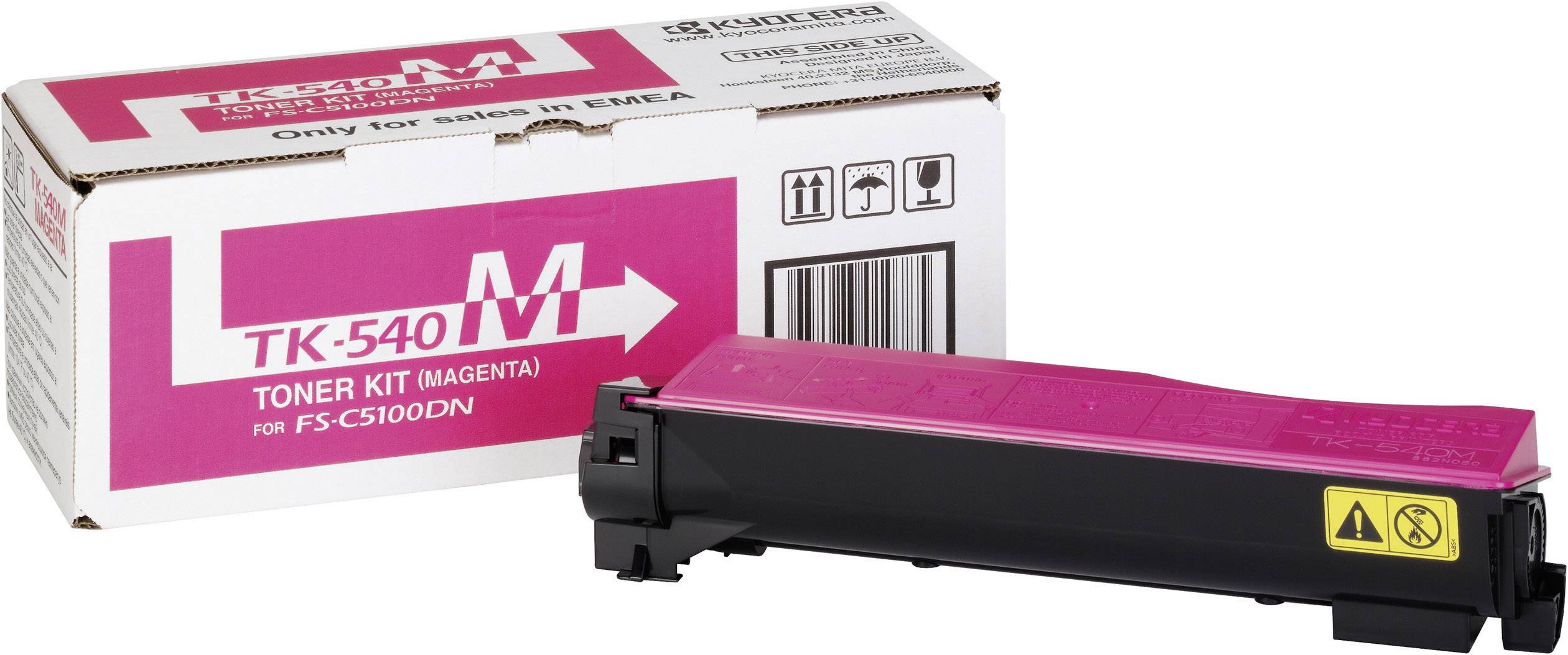 Kyocera Toner TK-540M Original Magenta 4000 Seiten 1T02HLBEU0-0