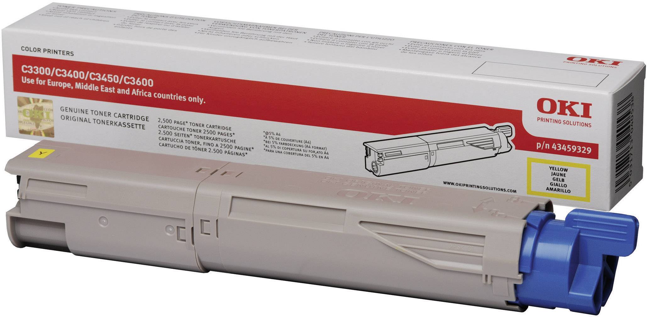 OKI - Gelb - Original - Tonerpatrone - für C3300n-0