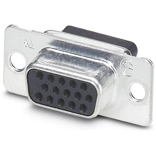 Phoenix Contact VS-09-BU-DSUB-HD-CD-B 1655124 D-SUB Buchsenleiste 180 ° Polzahl: 15 Crimpen 10 St.