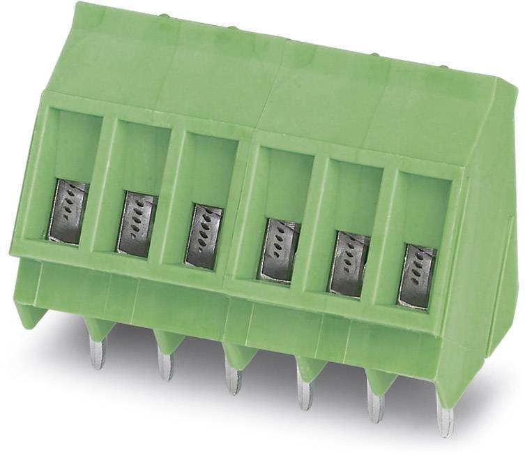Thumbnail - Phoenix Contact 1713736 Schraubklemmblock 2.50 mm² Polzahl 3 Grün 100 St.