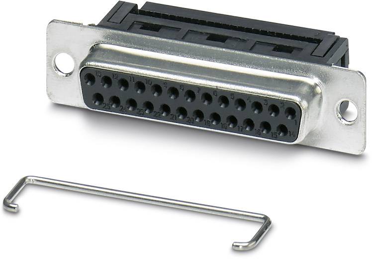 Phoenix Contact VS-25-BU-DSUB-FK 1689925 D-SUB Buchsenleiste 90 ° Polzahl: 25 Schneid-Klemm 10 St.