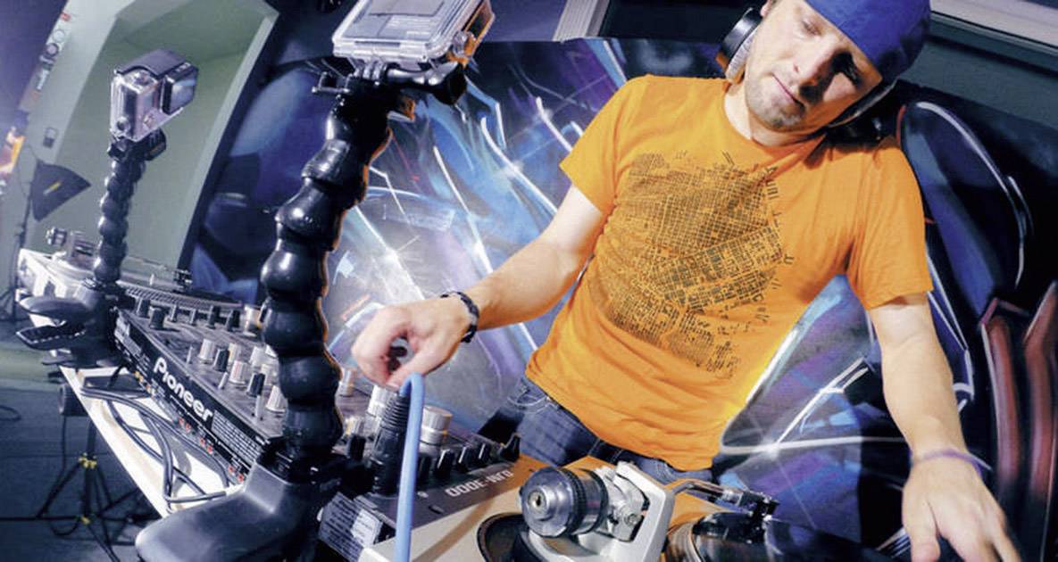 GoPro Jaws Flex Clamp Flexible Klemmhalterung GoPro-3