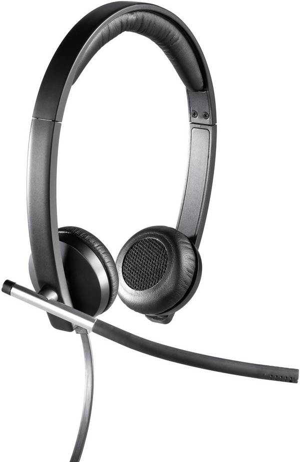 Logitech H650e USB Headset, Kabelgebundenes PC Headset, Stereo