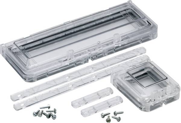 Fibox B24 10620-45 3730620 Frontplatte   Kunststoff Grau 1 St.