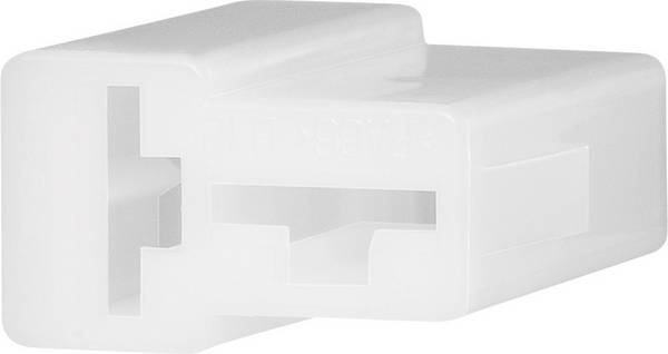 TE Connectivity Buchsengehäuse-Kabel FASTIN-FASTON Polzahl Gesamt 2 Rastermaß: 7.40 mm 180907 1 St.
