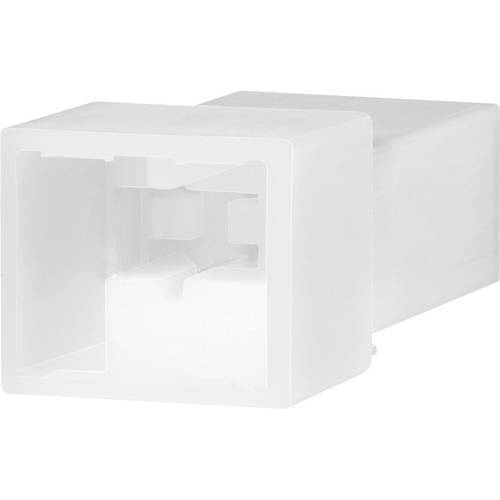 TE Connectivity Buchsengehäuse-Kabel FASTIN-FASTON Polzahl Gesamt 2 Rastermaß: 6.35 mm 180924 1 St.