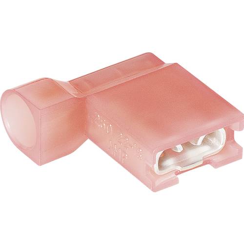 TE Connectivity 2-520129-2 Flachsteckhülse Steckbreite: 6.3 mm Steckdicke: 0.8 mm 180 ° Vollisoliert Rot 1 St.