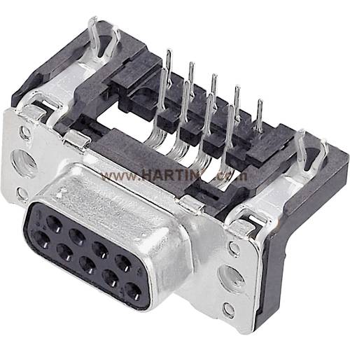 Thumbnail - HARTING 09663526612 D-SUB Buchsenleiste 90 ° Polzahl: 25 Löten 1 St.