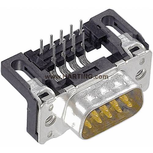 HARTING 09654626812 D-SUB Stiftleiste 90 ° Polzahl: 37 Löten 1 St.
