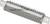 Ein rechteckiger, metallener Steckverbinder mit Reihen von Stiften, auf dem 'www.HARTING.com' steht.