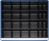 RAU Einteilungsset für Schublade, HxBxT 90 x 680 x 560 mm