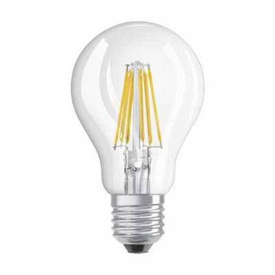 Osram LED Birnenlampe Retrofit Classic 8W (75W) E27 827 300° NODIM klar
